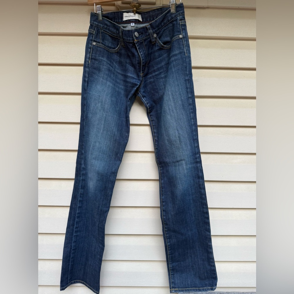 Paperdenim&cloth Dark Wash Jeans, Straight Leg, size 28